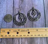 Celtic Knot Wreath Earrings