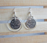 Alice in Wonderland - We're All Mad Here Necklace and Earrings