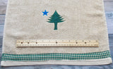 1901 Maine State Flag - Hand Towel