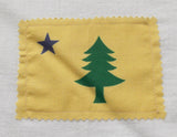 1901 Maine State Flag Tea Towels