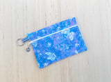 Butterfly Cosmetic Bag - Blue