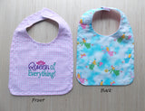 Queen of Everything Baby Bib - Pink